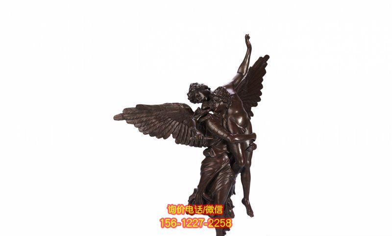 天使雕塑-商業(yè)廣場(chǎng)天使玻璃鋼仿銅人物雕塑 天使雕塑-商業(yè)廣場(chǎng)天使玻璃鋼仿銅人物雕塑
