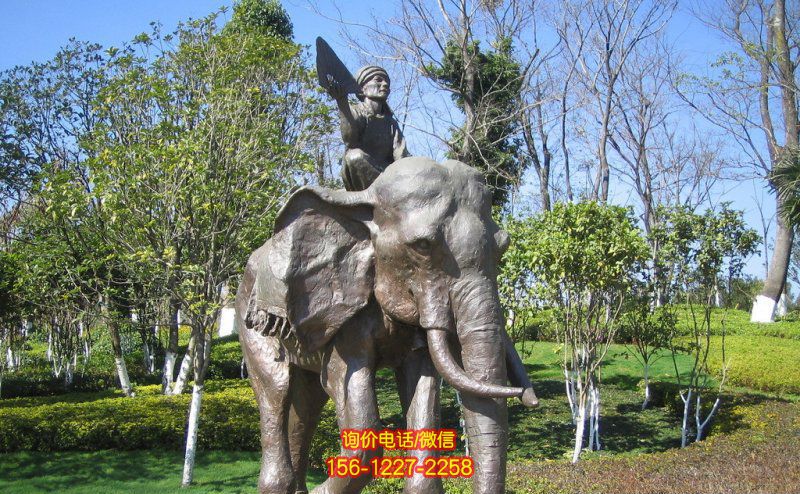戶外園林創(chuàng)意景觀小朋友坐在大象背上的園林景觀大象雕塑 戶外園林創(chuàng)意景觀小朋友坐在大象背上的園林景觀大象雕塑