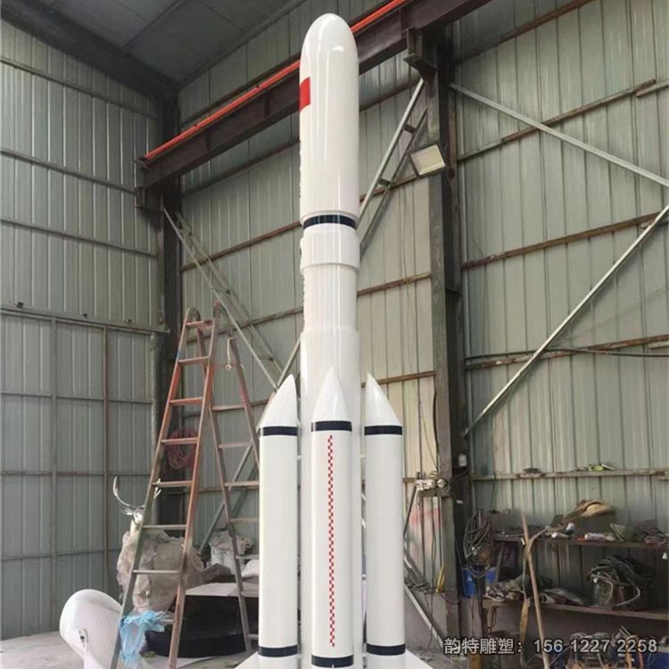 不銹鋼火箭雕塑 不銹鋼火箭雕塑