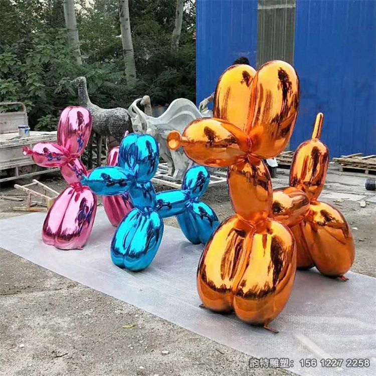 玻璃鋼氣球狗雕塑 玻璃鋼氣球狗雕塑