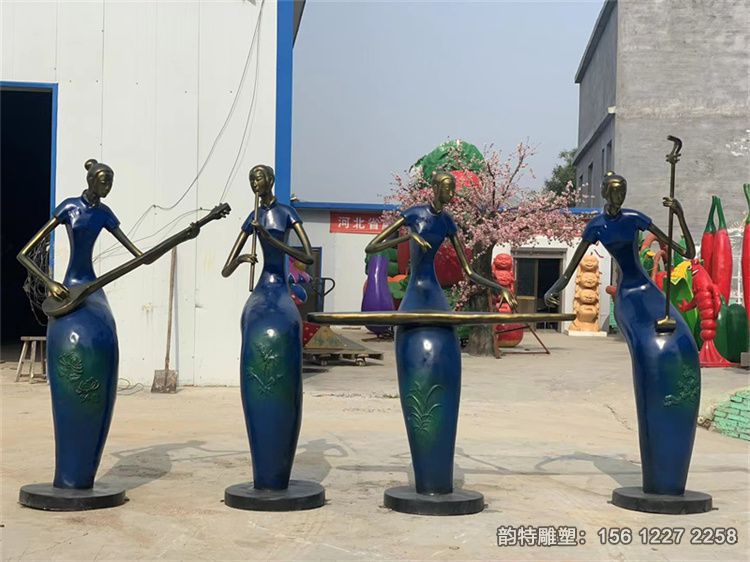 玻璃鋼音樂(lè)人物雕塑 抽象音樂(lè)人物雕塑 玻璃鋼音樂(lè)人物雕塑 抽象音樂(lè)人物雕塑